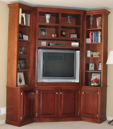 Maple wall unit