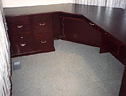 Mahogany desk