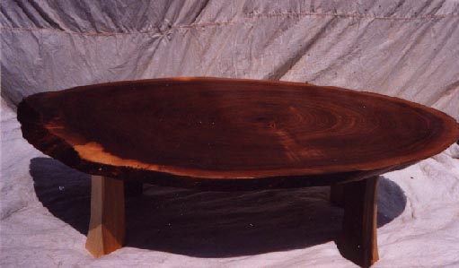 Black walnut coffee table